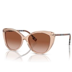 NEW Burberry Brown Cat-Eye Sunglasses